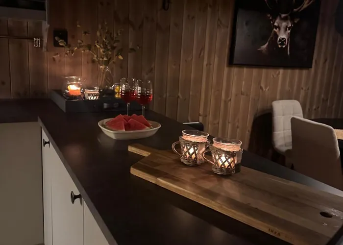 Apartamento Moderne Og Ut Med Magisk Lii