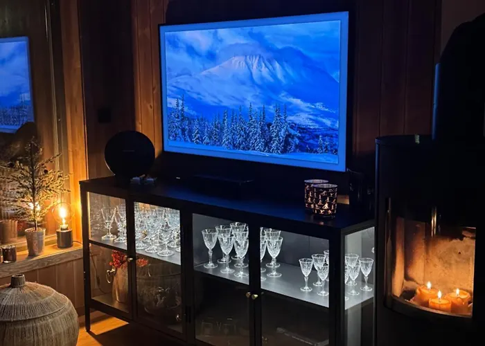 Apartamento Moderne Og Ut Med Magisk Lii