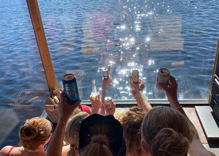 Апартаменты Moderne Og Ut Med Magisk