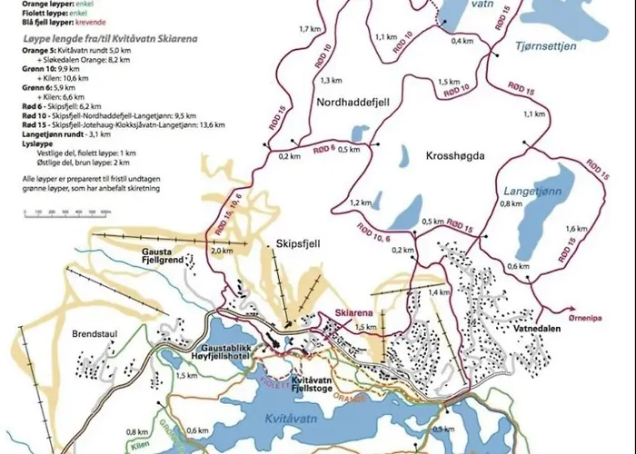 Апартаменты Moderne Og Ut Med Magisk
